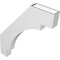 Ekena Millwork 3 1/2-in. W x 28-in. D x 34-in. H Merced Architectural Grade PVC Knee Brace BRCP035X28X34MRC - alternate 2